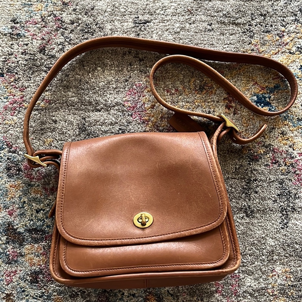 Vintage Brown Coach Bag